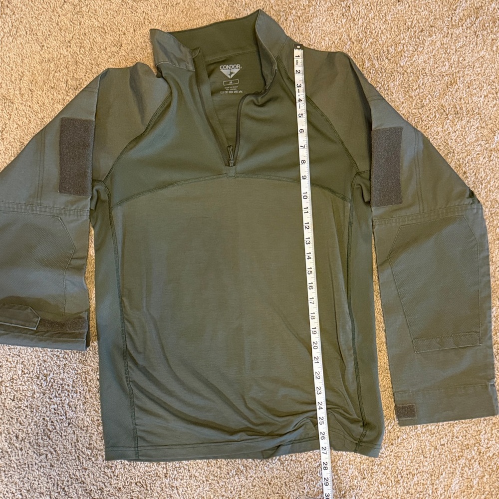 Men's Green Tactical Shirt - Picture 3 of 4